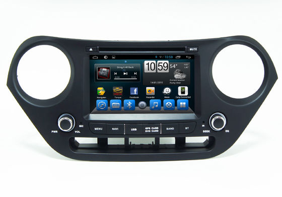 Porcellana Giocatore di androide di Hyundai I10 del sistema di navigazione di GPS dell'automobile del centro del quadrato fornitore
