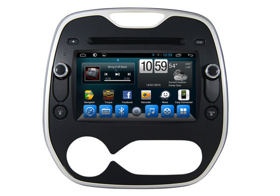 Porcellana Renault Captur due multimedia dell'automobile di baccano e supporti di sistema di navigazione GPS/Glonass fornitore