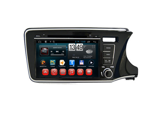 Porcellana Sistema di navigazione di Honda del lettore DVD di Bluetooth della radio di androide per la mano destra della città 2014 fornitore