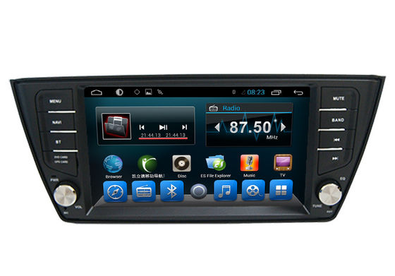 Porcellana VW Fabia Bluetooth stereo radiofonico di navigazione dei Gps di Volkswagen del centro del quadrato fornitore