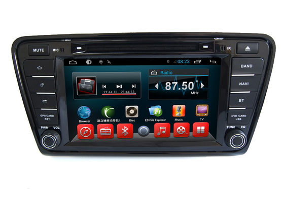 Porcellana Automobile di Skoda Octavia A7 del sistema di navigazione di VW GPS del giocatore di Dvd MP3 MP4 dell'automobile di androide fornitore