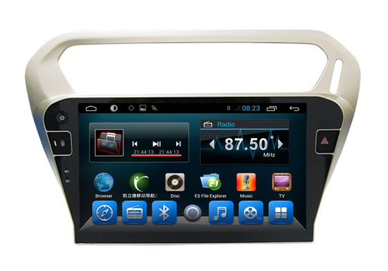 Porcellana Sistemi di Kitkat del sistema di navigazione 301 di Peugeot del lettore DVD dell'automobile del centro del quadrato fornitore