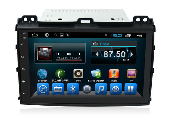 Porcellana Lettore DVD dell'automobile di navigazione di Android4.4 Toyota GPS per il supporto Bluetooth di Pardo 2008 fornitore