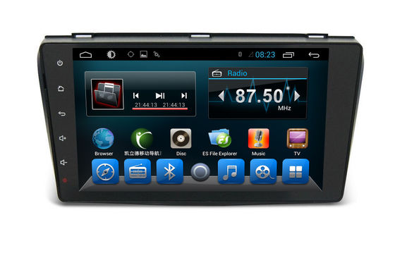 Porcellana Doppia navigazione Bluetooth, sistema di navigazione Mazda 3 2004-2009 di baccano di Android 6,0 dell'automobile di multimedia fornitore