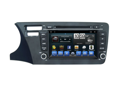 Porcellana Supporto di sistema di navigazione di multimedia dei Gps di Dvd dell'automobile di Honda City Mirrorlink IGO GOOGLE fornitore