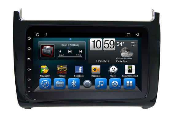 Porcellana Android 7,1 in DVD stereo di navigazione di Volkswagen dell'automobile per il POLO OBD2 Bluetooth fornitore