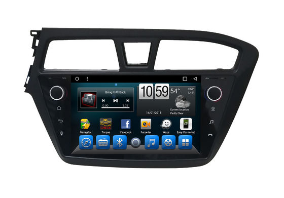 Porcellana Unità della testa di Bluetooth GPS del lettore DVD di Hyundai dell'autoradio di baccano 2 di Android 7,1 per I20 fornitore