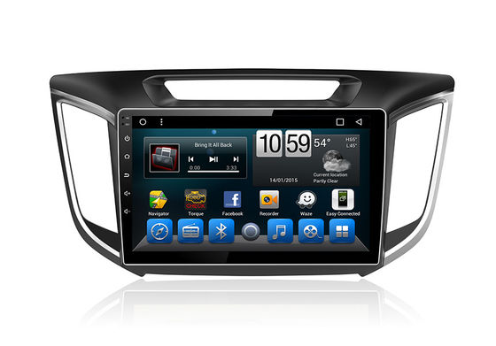 Porcellana Radio di baccano del doppio del sistema di Android dell'unità di GPS dell'automobile con il touch screen Ix25 Creta di navigazione fornitore