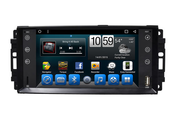 Porcellana Radio a 7 pollici di GPS del touch screen dell'automobile di Dn della jeep 2 del sistema di navigazione stereo di multimedia fornitore