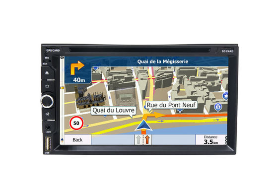 Porcellana Difetto di sistema di navigazione in- a 6,95 pollici dell'automobile del un poco Bluetooth GPS per l'universale fornitore