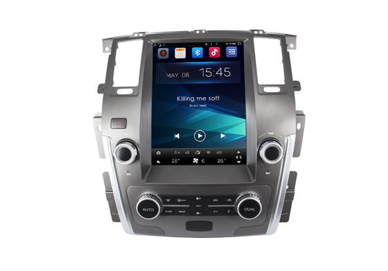 Porcellana Sistema di navigazione di Nissan Patrol GPS con lo schermo di visualizzazione a 12,1 pollici di Tesla/Bluetooth fornitore