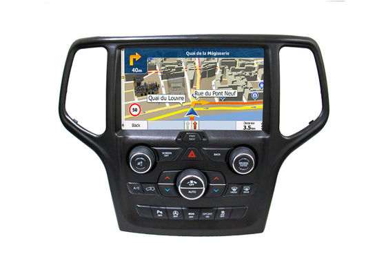 Porcellana Sistema di navigazione di GPS dell'automobile di Android di baccano 2 per il riproduttore video dell'automobile del Grand Cherokee della jeep fornitore