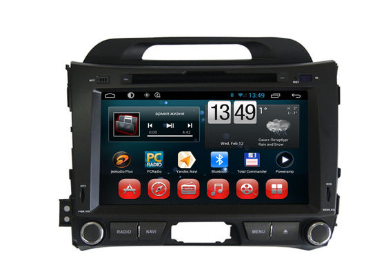 Porcellana Zona doppia BT TV iPod 3G WIFI di navigazione di multimedia di androide del lettore DVD dell'automobile di Kia Sportage R fornitore
