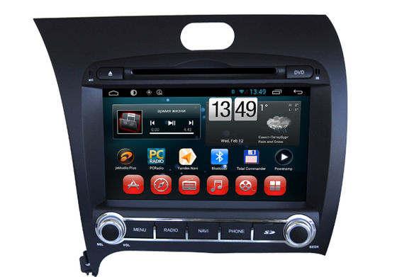 Porcellana navigazione 2013 di GPS di androide del lettore DVD di KIA di proprio forte di 3G WIFI Bluetooth Cerato K3 per le automobili fornitore