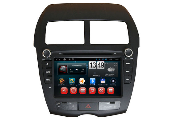 Porcellana 2 navigatore dell'automobile DVD ASX MITSUBISHI di baccano, sistema di navigazione di androide 1080P con la fotocamera grande formato posteriore fornitore