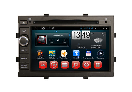 Porcellana Lettore DVD BT TV iPod di androide del sistema di navigazione di multimedia dell'automobile di Onix di rotazione del cobalto di Chevrolet PRISMA fornitore