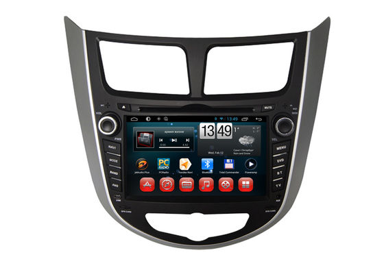 Porcellana Navigazione centrale BT TV di GPS del lettore DVD di androide di Solaris di accento di Hyundai Verna fornitore
