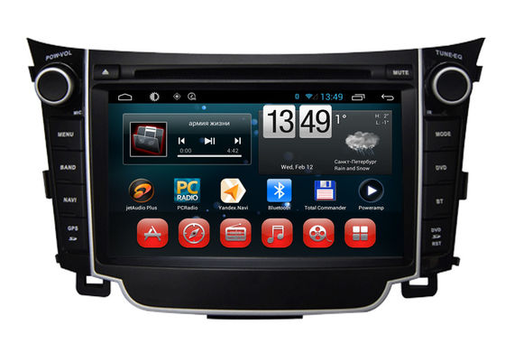 Porcellana navigazione di GPS del lettore DVD di androide di 1080P HD Hyundai I30 con Bluetooth/TV/USB fornitore