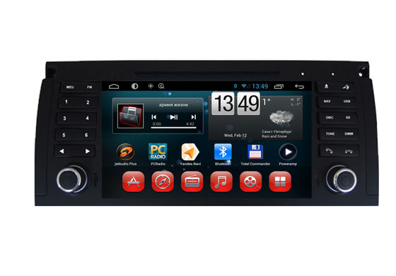 Porcellana Ebreo centrale di BMW E39 Multimidia GPS del touch screen dell'AMICO con DVD/BT/ISDBT/DVBT/ATSC fornitore