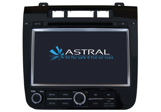Porcellana Sistema di navigazione automatico di Touareg del lettore DVD di Bluetooth con RDS//FM/fotocamera grande formato della parte posteriore fornitore
