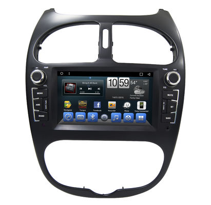Porcellana Unità a 6,2 pollici di Android Autoradio GPS del touch screen del sistema di navigazione di Bluetooth PEUGEOT fornitore