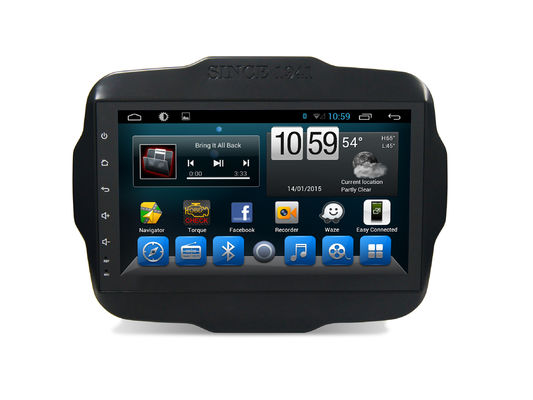 Porcellana 4G supporto a 9 pollici di Android Bluetooth del rinnegato della jeep del sistema di navigazione di GPS dell'automobile di SIM DSP fornitore