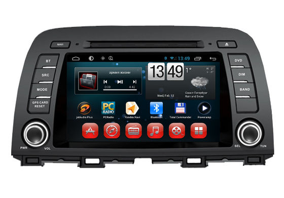Porcellana Touch screen centrale del radioricevitore TV Bluetooth di GPS Sat Nav di multimedia 2014/CX-5 di Mazda 6 fornitore