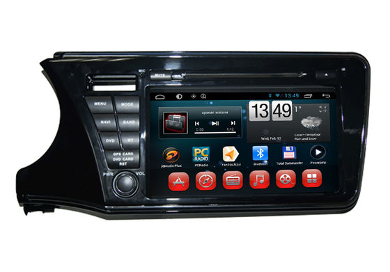 Porcellana Radio 2014 della città del sistema di navigazione di Honda (lasciata) DVD GPS video audio BT TV fornitore