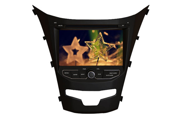 Porcellana Pannello di tocco del sistema di navigazione 7inch Digital di multimedia dell'automobile di Korando fornitore