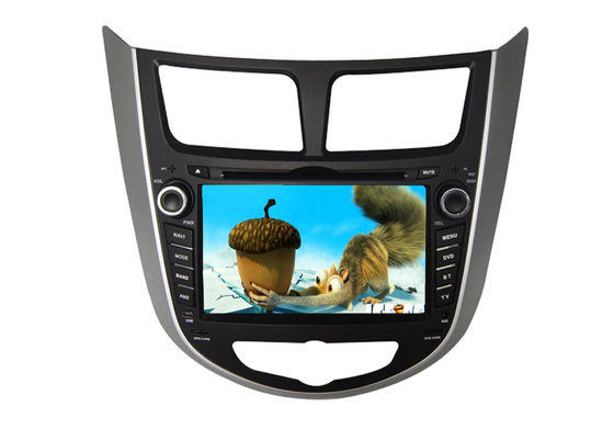 Porcellana Doppio touch screen di Solaris TV BT di accento di Verna del lettore DVD di HYUNDAI di baccano fornitore
