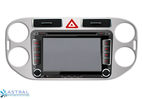 Porcellana 2Din radio dell'auto di Tiguan 2013 del sistema di navigazione di VW GPS con il lettore DVD fornitore