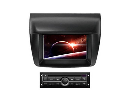 Porcellana Doppio lettore DVD dell'automobile di baccano con i gps della radio dello schermo per il Mitsubishi l200 tritone fornitore