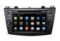 Input di sostegno SWC della macchina fotografica del lettore DVD del sistema di navigazione di multimedia dell'automobile di androide di Mazda 3 fornitore