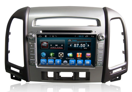 Porcellana Lettore DVD Santa Fe 2010-2012 di Hyundai di navigazione di GPS Glonass dell'automobile di androide ad alto livello fornitore