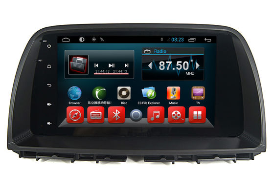 Porcellana Sistema radio centrale dell'automobile DVD Multimidia GPS di baccano di Mazda 2 per il touch screen di androide CX-5 fornitore