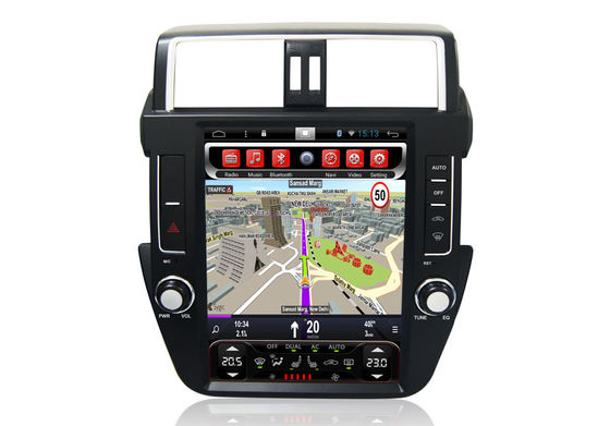 Porcellana Navigazione centrale Prado 2015 del sistema Toyota GPS di spettacolo dello schermo verticale 2010 fornitore