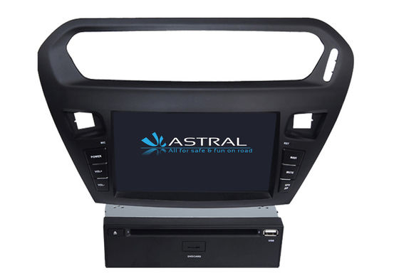 Porcellana Controllo del volante di sostegno TV ISDB-T DVB-T NTSC BT di Elysee del lettore DVD di Citroen di media di GPS fornitore