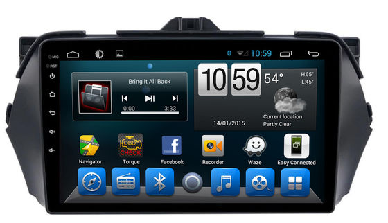 Porcellana Navigatore di SUZUKI dell'automobile di Ciaz Android 9&quot; supporto di Camer della parte posteriore di Bluetooth WiFi DSP di SIM 4G fornitore