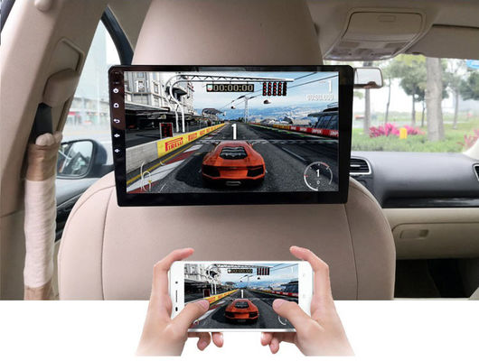 Porcellana Deviazione standard multiuso Wifi di Android audio video GPS Bluetooth del lettore DVD del poggiacapo dell'automobile fornitore