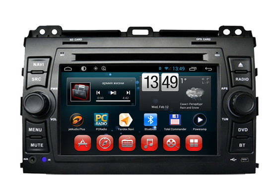 Porcellana Touch screen capacitivo di Prado 120 Wifi 3G Bluetooth TV SWC di navigazione di Toyota GPS fornitore
