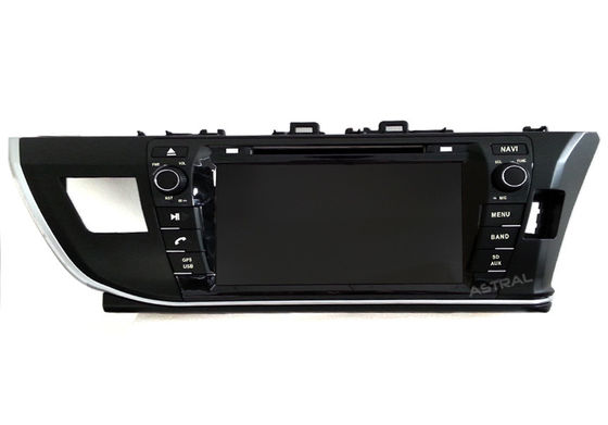 Porcellana Navigazione di Toyota GPS del riproduttore video dell'automobile di baccano 2 per la destra di Corolla 2013 fornitore