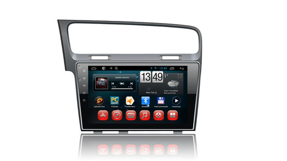 Porcellana La radio a 10 pollici dei Gps di androide 4,4 del touch screen, Vw Golf un sistema di navigazione di 7 Gps fornitore