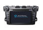 La mano araba centrale di GPS Mazda CX7 Bluetooth di multimedia di doppio baccano libera 6 il CD DVD virtuale fornitore